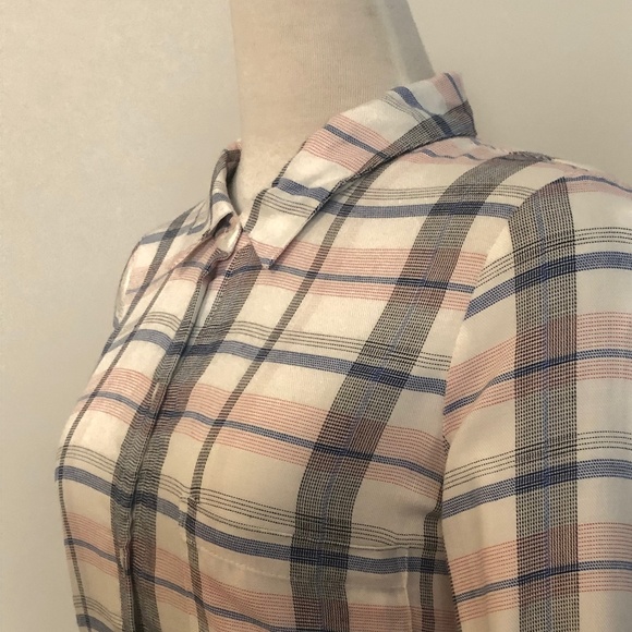 Revolve Clothing 'Soft Joie' Plaid Button Down - Picture 7 of 12